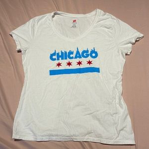 Hanes Chicago V-Neck T-Shirt